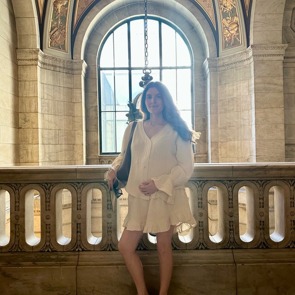 Nothing Fits But Luxe Ruffled Muslin Set - Picture 2 of 2